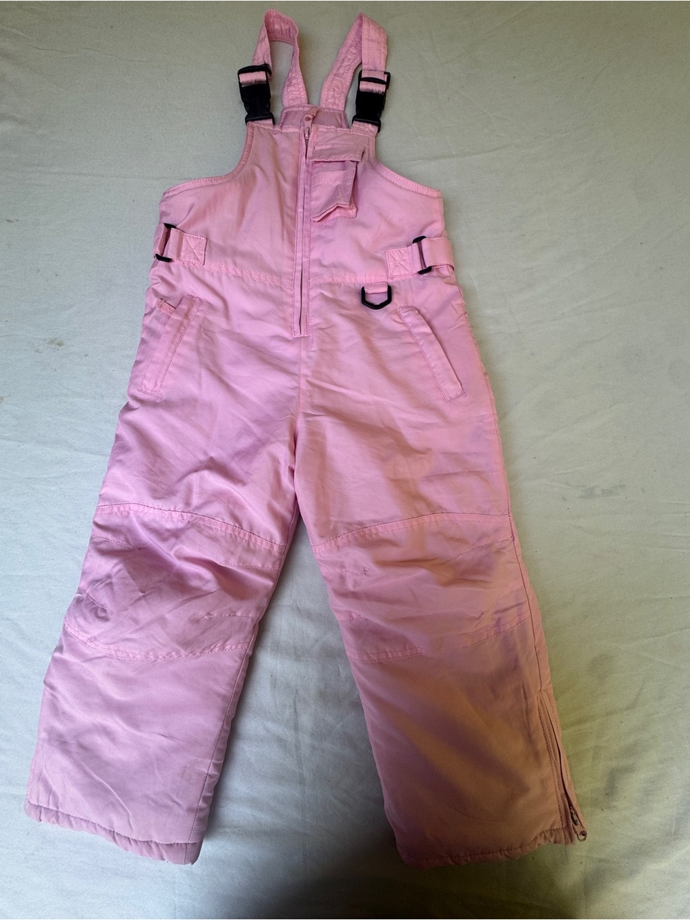 Artic Quest Toddler Pink Snow Bib Overalls size 47